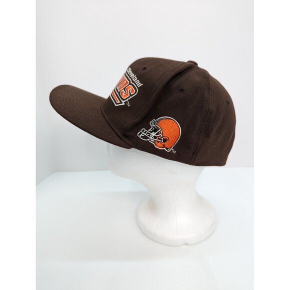 Vintage Starter Cleveland Browns NFL Pro Line Brown One Size 7 to 7 1/2 Cap Hat - Picture 3 of 8
